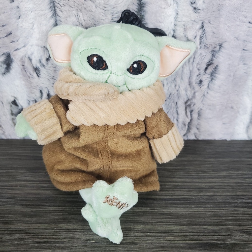 Star Wars X Scentsy BUDDY CLIP ON‎ OF BABY YODA GROGU 7" Plush Stuffed Character